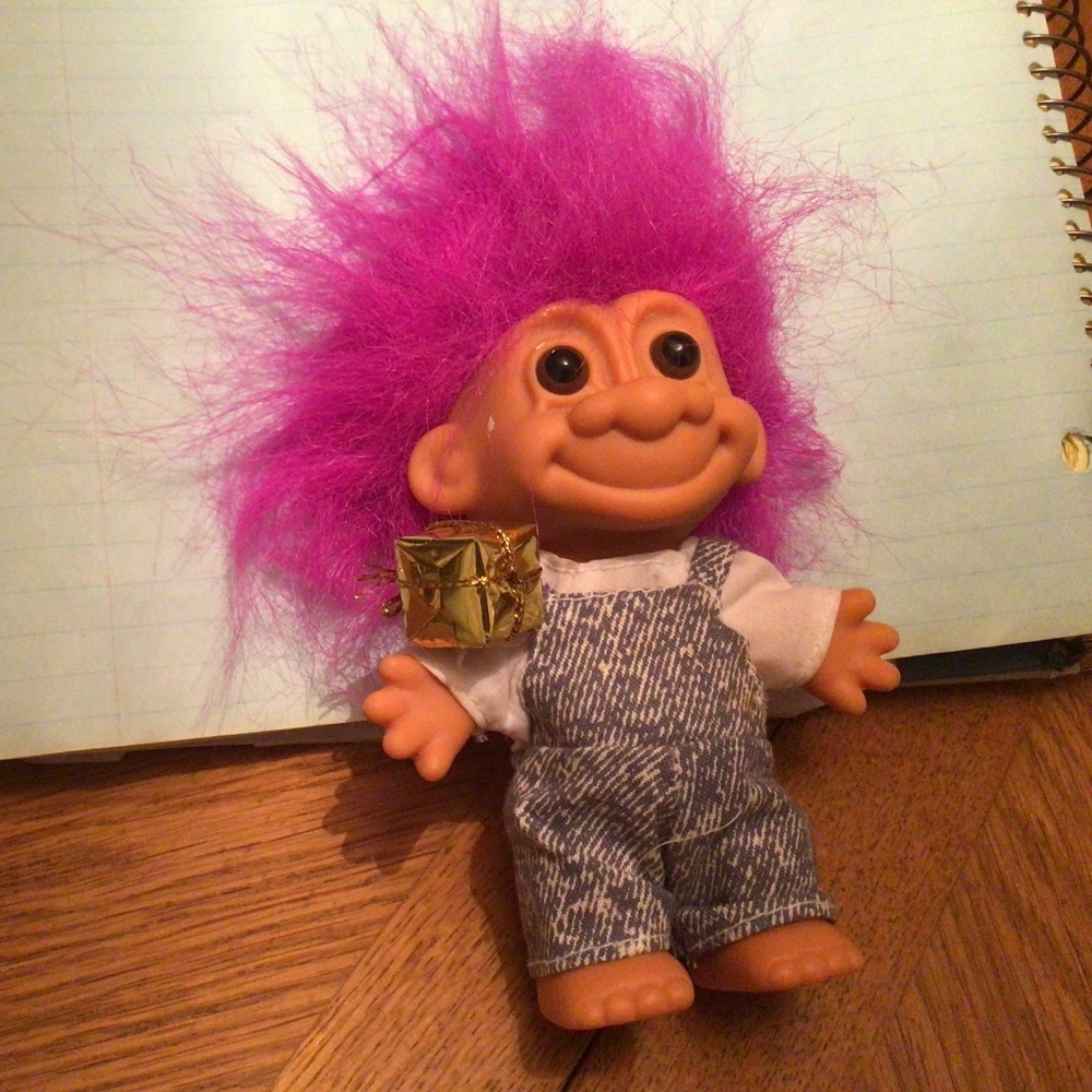 Russ Berrie troll doll